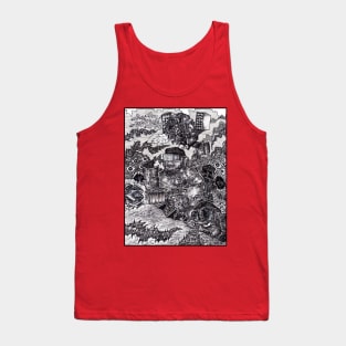 Last Stand Against The Bug Eyed Creeps Tank Top